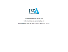 Tablet Screenshot of jb-transport.com